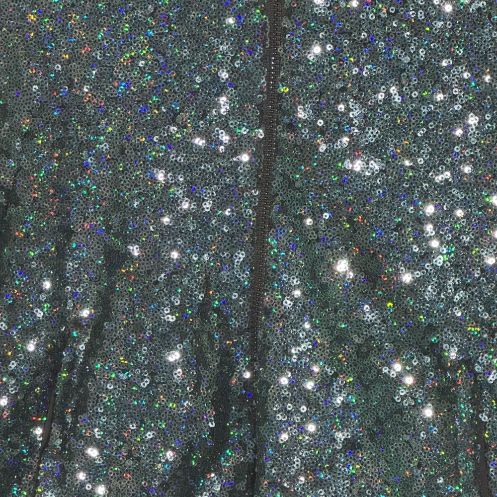 Eleven Paris Black Multi Colored Sequin Jacket - Picture 4 of 6